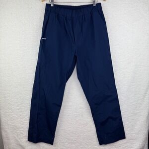 Goldwin Gore-Tex Pants‎ Navy Blue Windproof Outdoor Mens Medium Waterproof